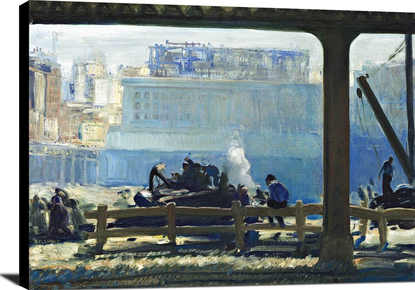 Blue Morning Painting George Wesley Bellows Canvas Art - Image 2