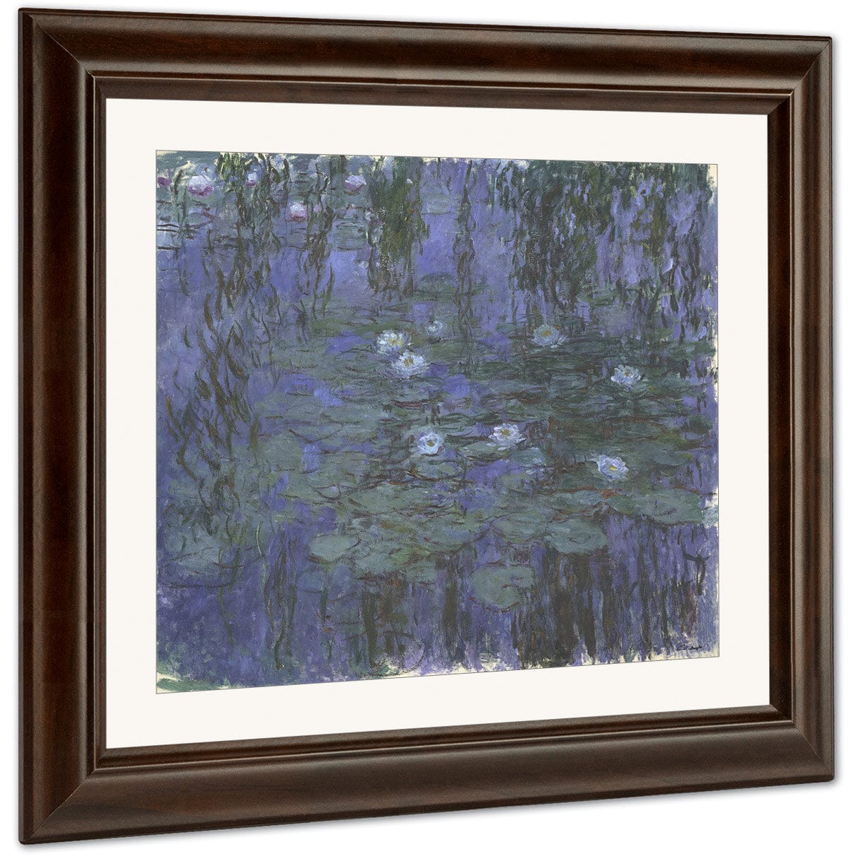 Blue Water Lilies By Claude Monet - Image 3