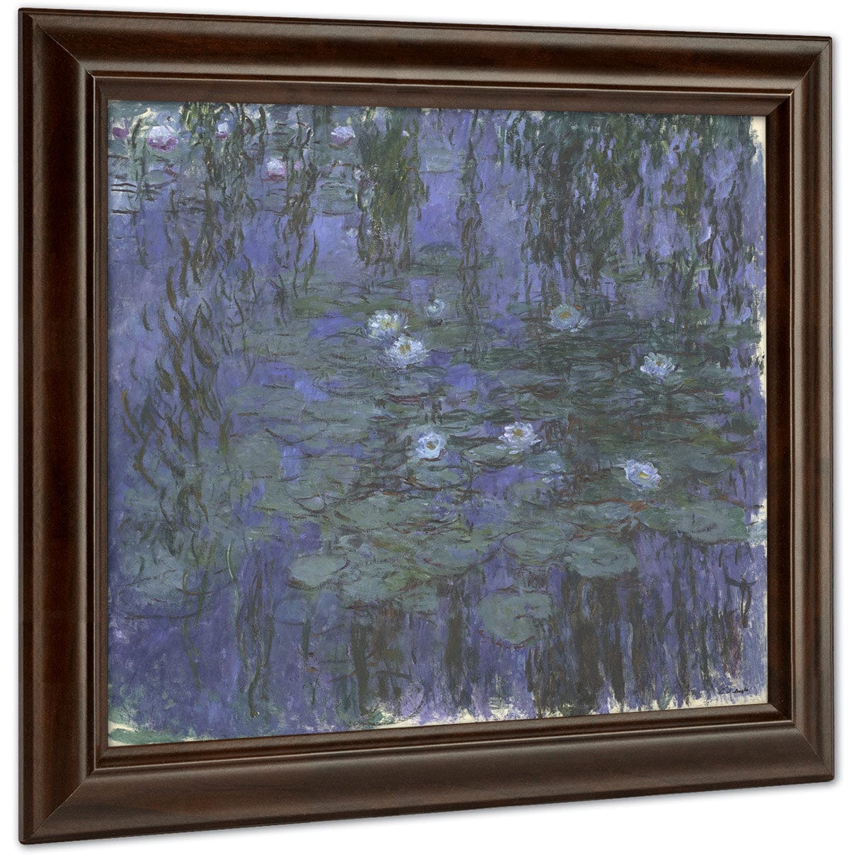 Blue Water Lilies By Claude Monet - Image 4