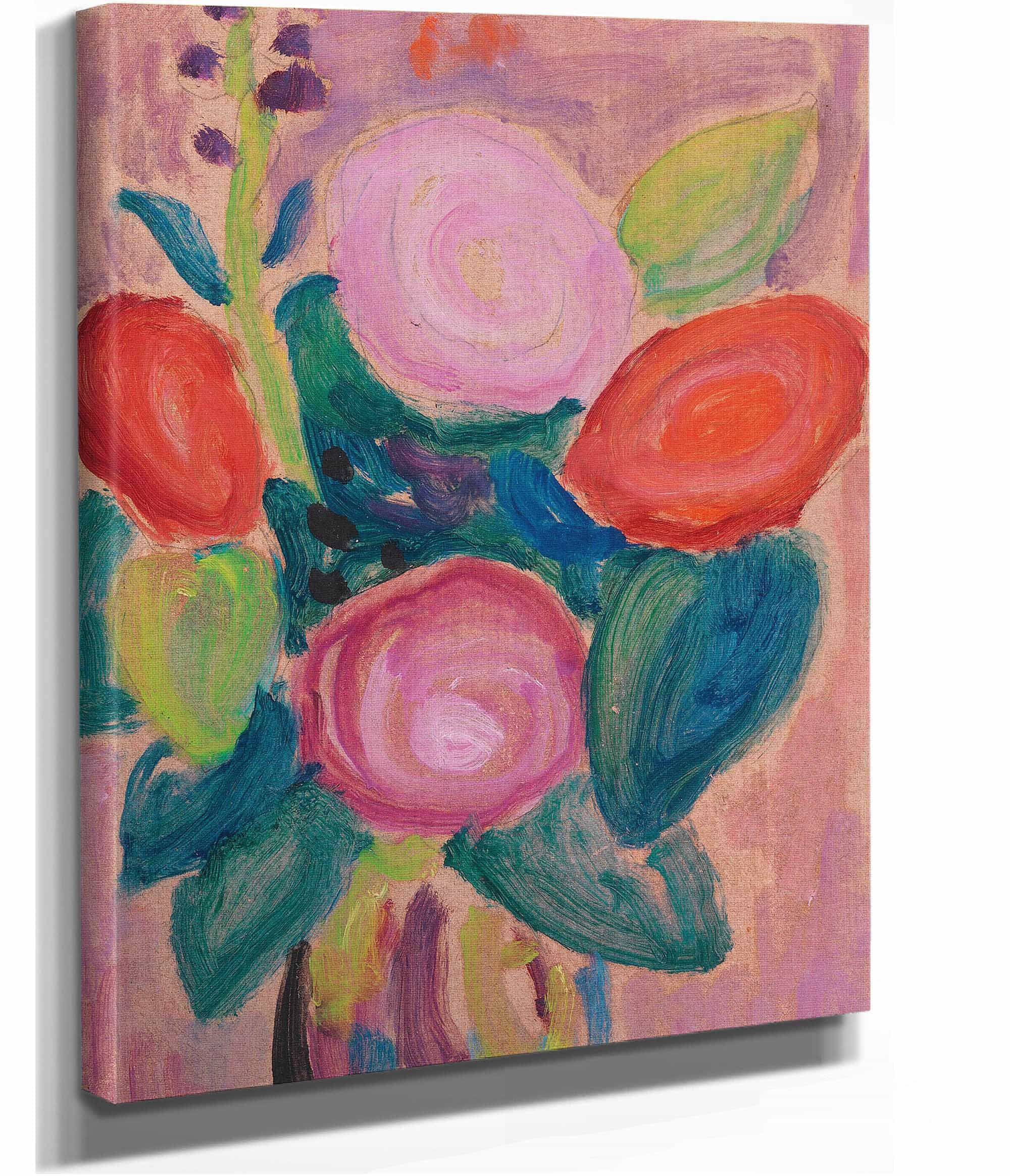 Blumenstrauss In Vase by Alexej Von Jawlensky - Image 2