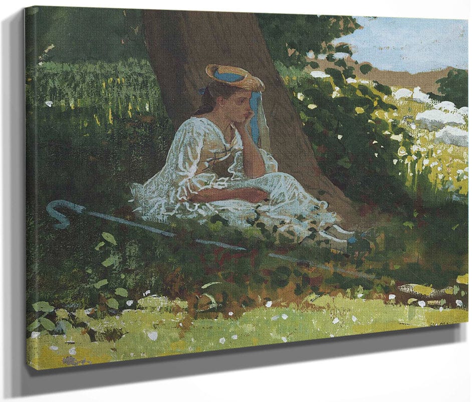 Bo Peep 1878 By Winslow Homer