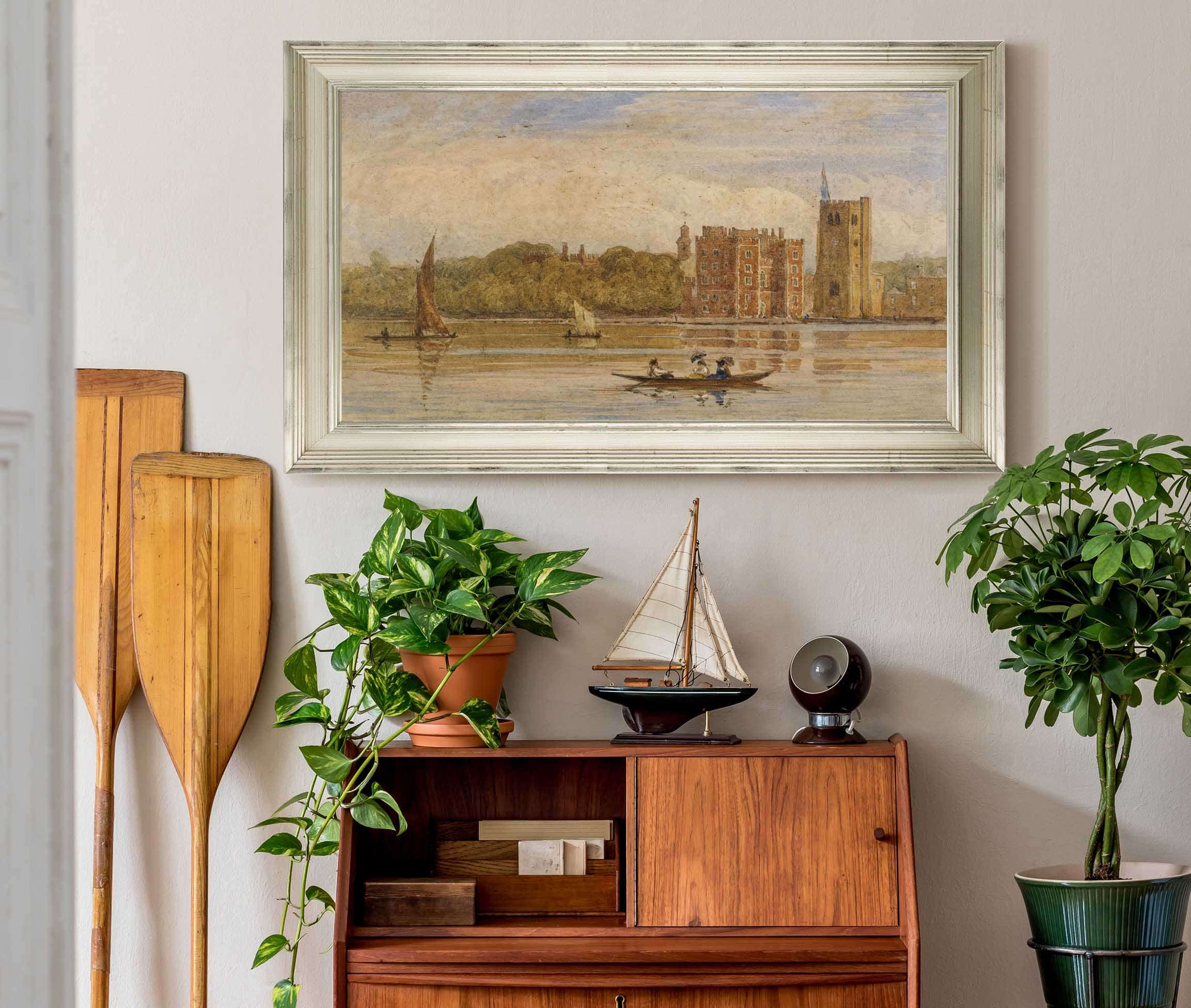 Boating Before Lambeth Palace London by David Cox - Image 6