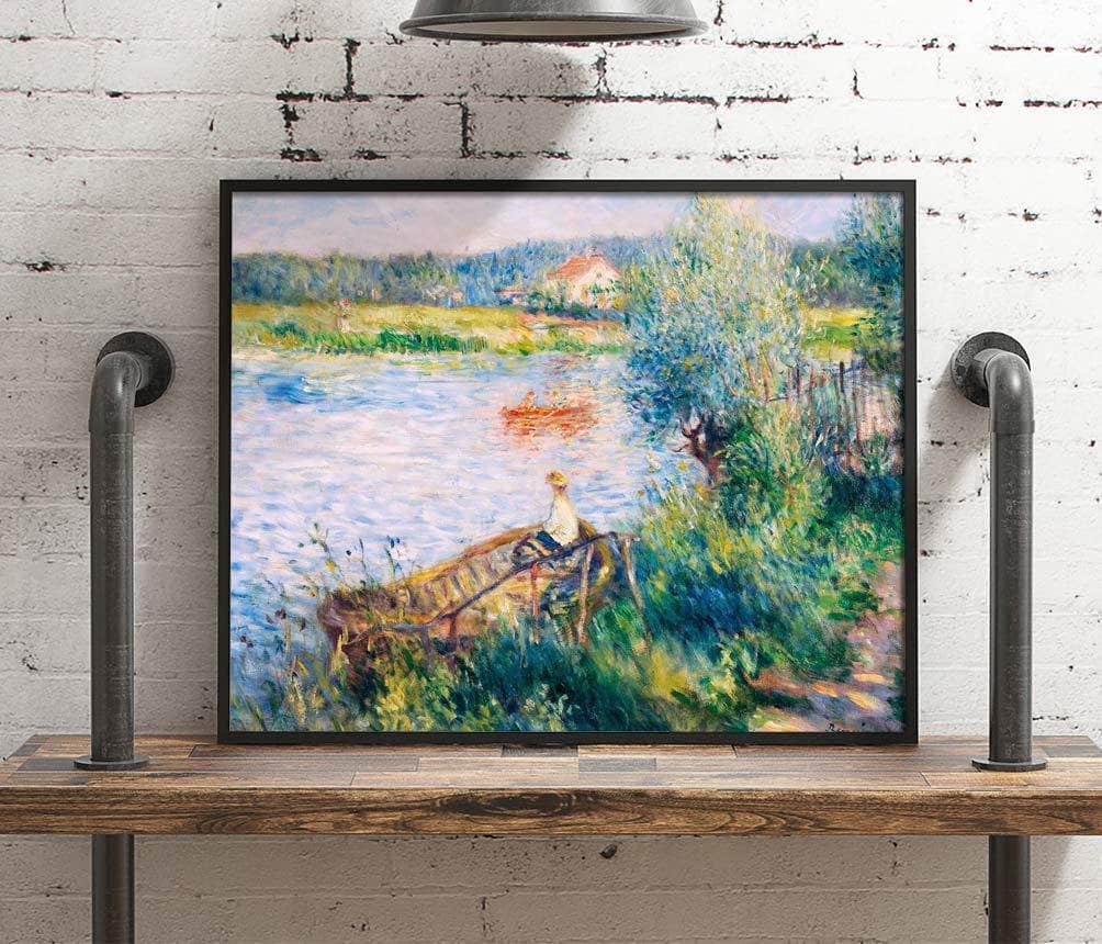 Boating In Bougival Painting Auguste Renoir Canvas Art - Image 4