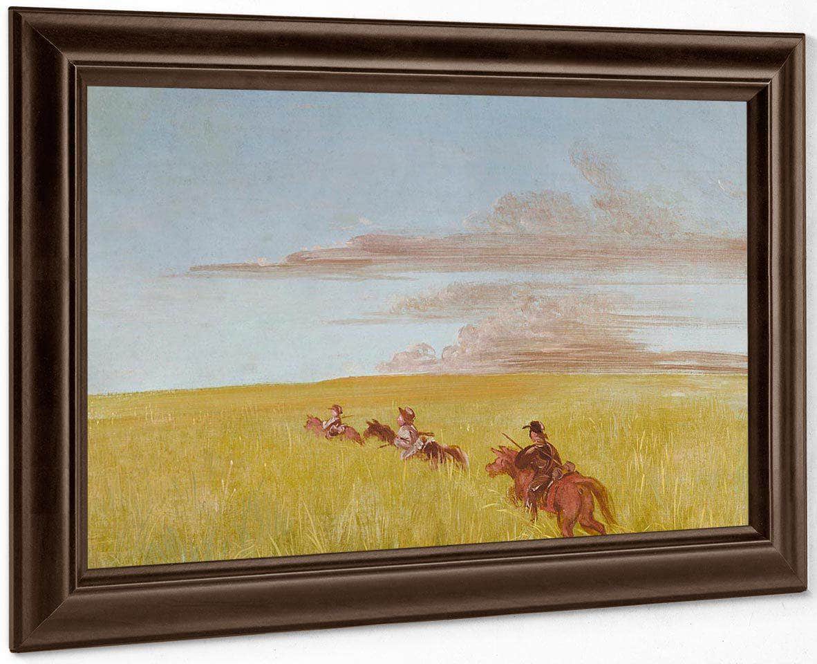 Bogard, Batiste, And I, Traveling Through A Missouri Bottom By George Catlin - Image 4