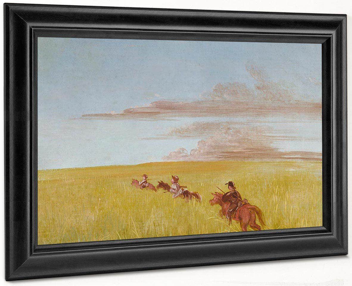 Bogard, Batiste, And I, Traveling Through A Missouri Bottom By George Catlin - Image 6