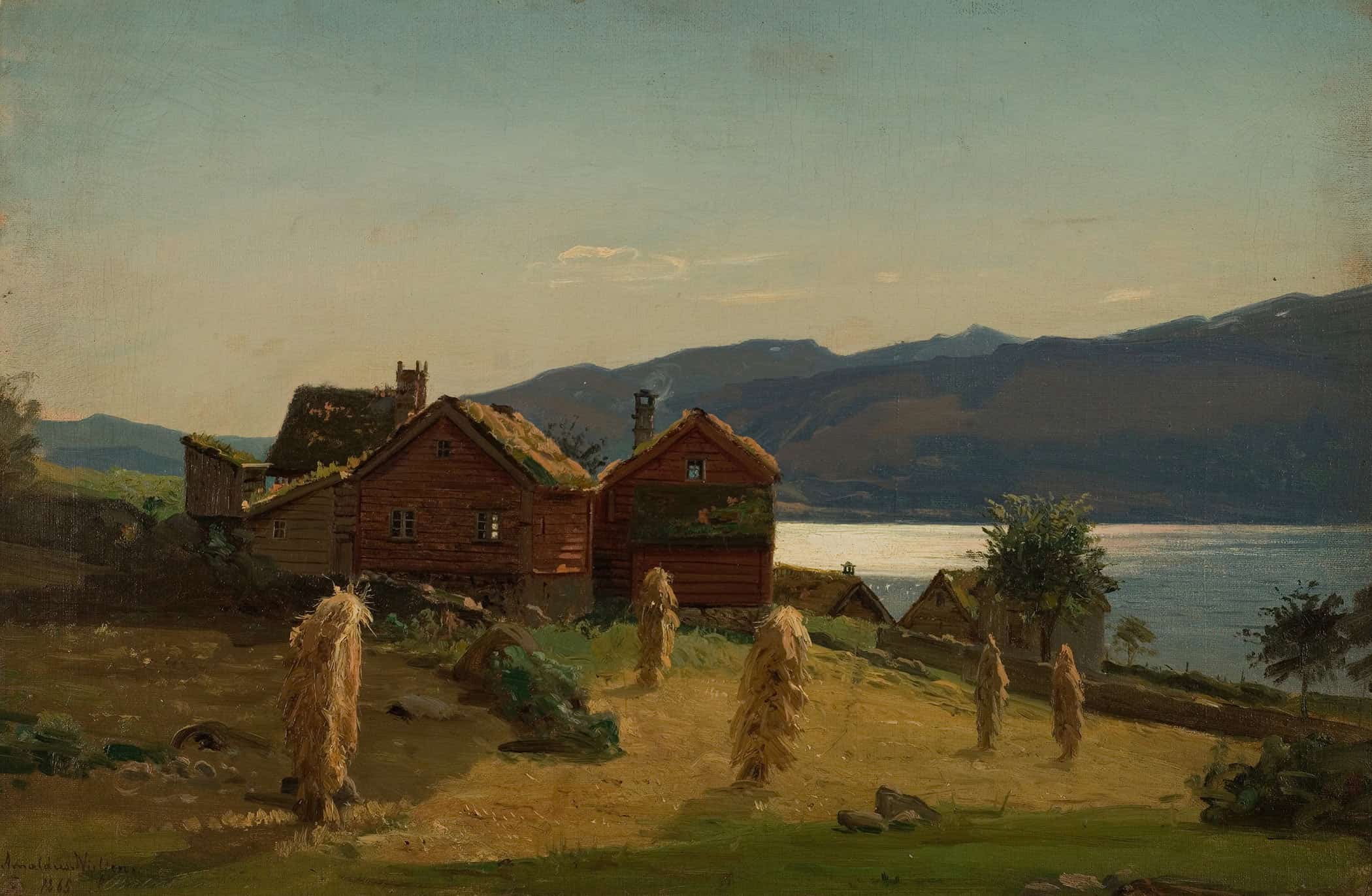 Bondestuer Balestrand By Amaldus Nielsen - Image 2