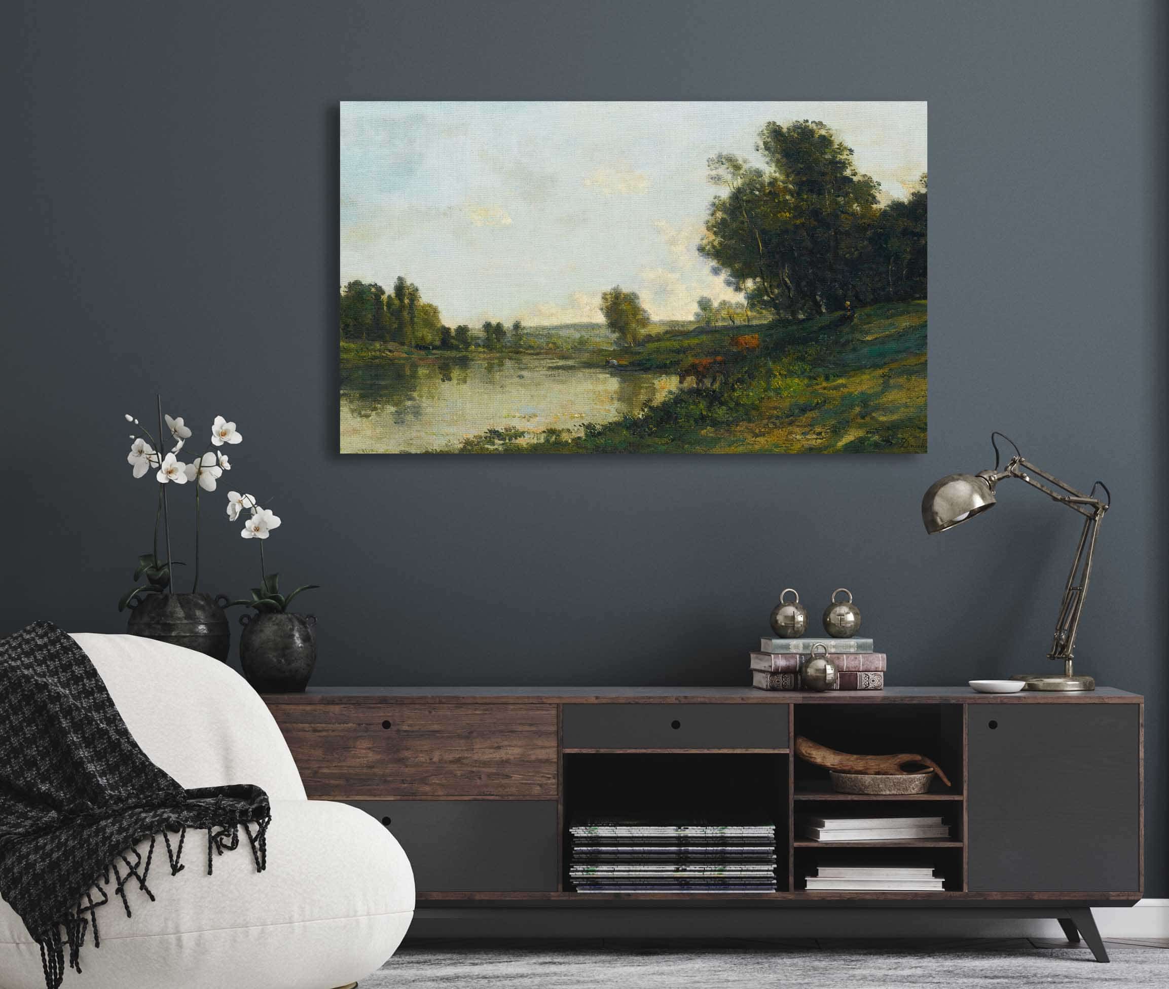 Bord De Loise by Charles Francois Daubigny - Image 5