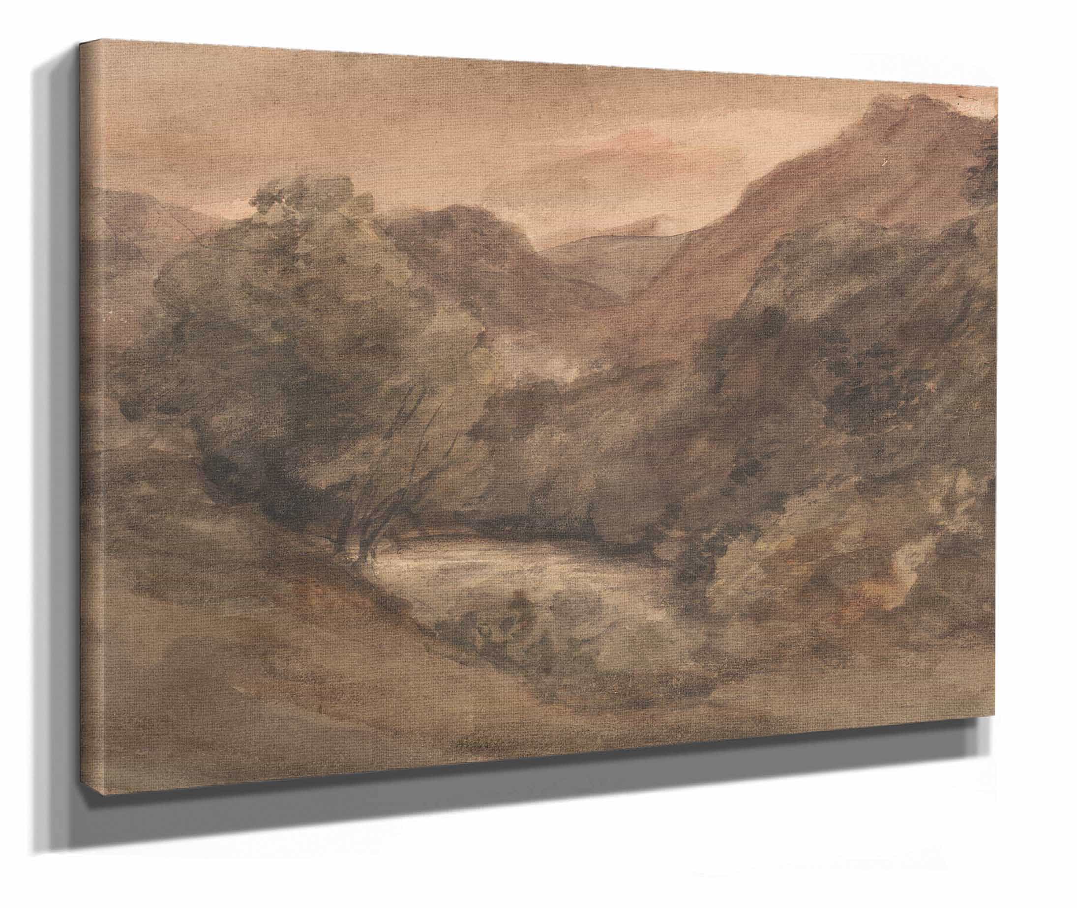 Borrowdale Evening After A Fine Day October by John Constable - Image 2