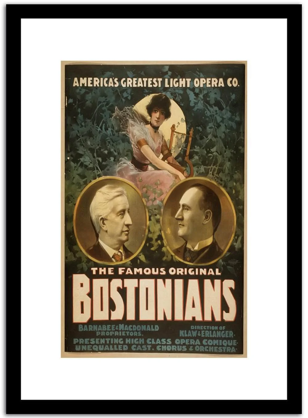 Bostonians Vintage Postera