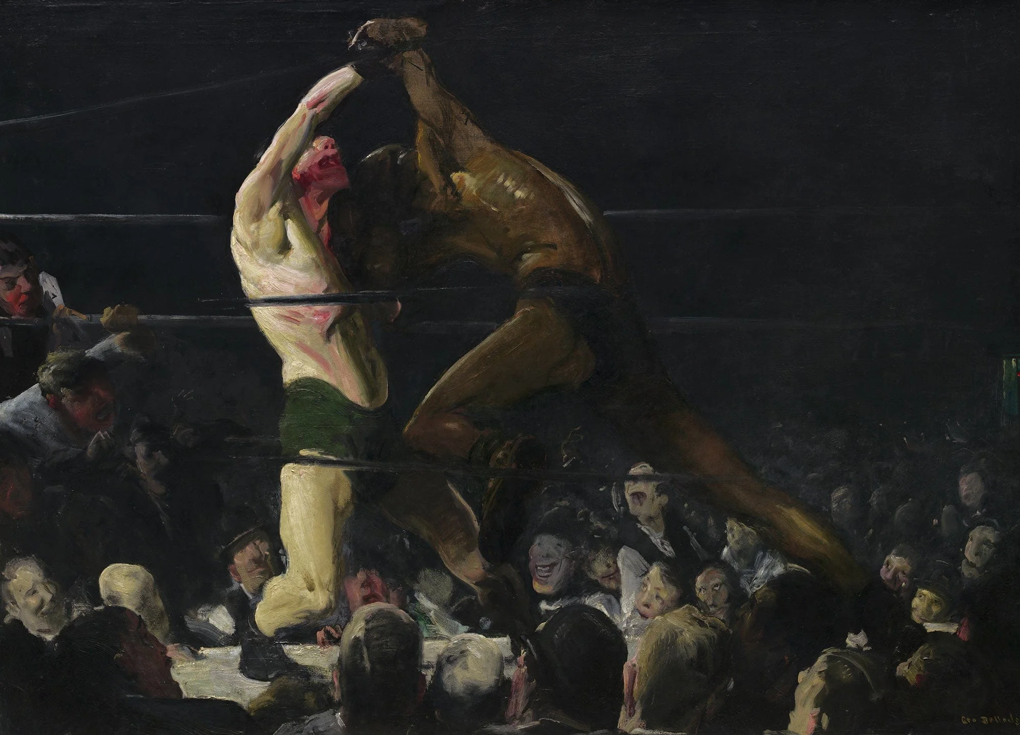 Both Members Of This Club by George Wesley Bellows - Image 2