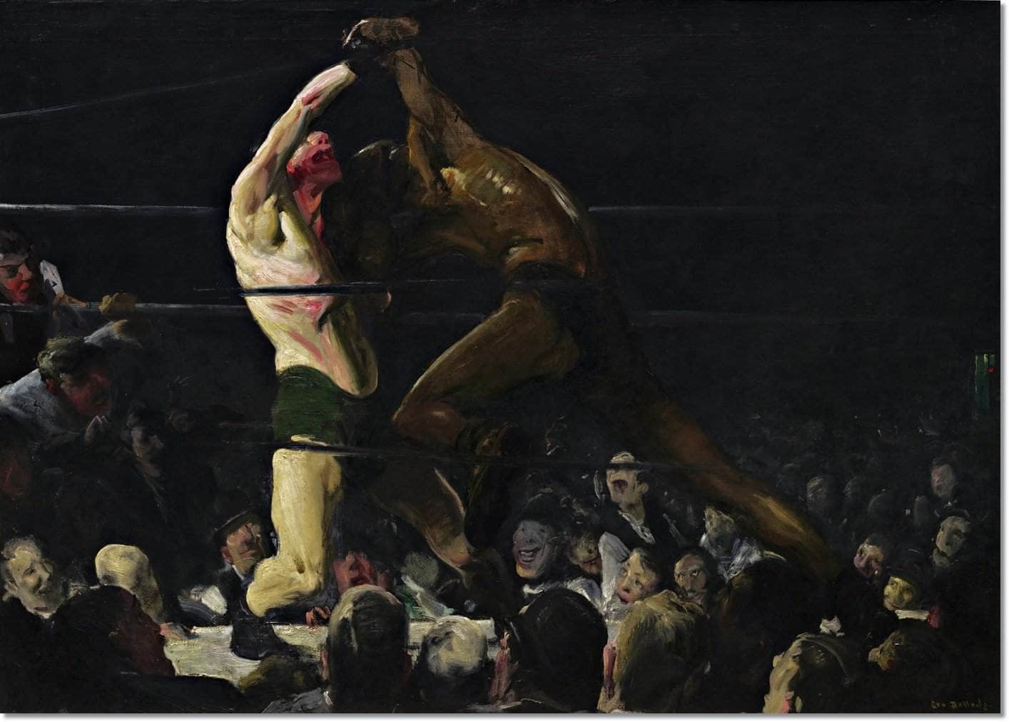 Both Members Of This Club Painting George Bellows Canvas Art - Image 5