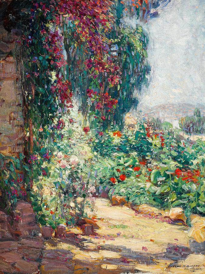 Bougainvillea, Capistrano Mission, 1923 By - Image 5