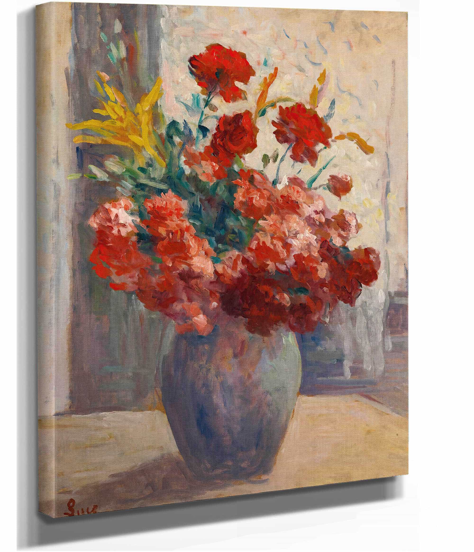Bouquet De Fleurs Dans Un Vase by Maximilien Luce - Image 2