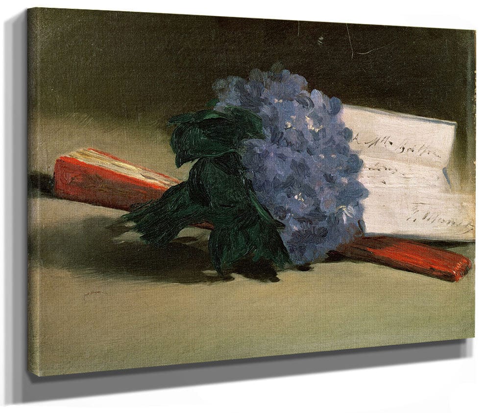 Bouquet Of Violets By Edouard Manet