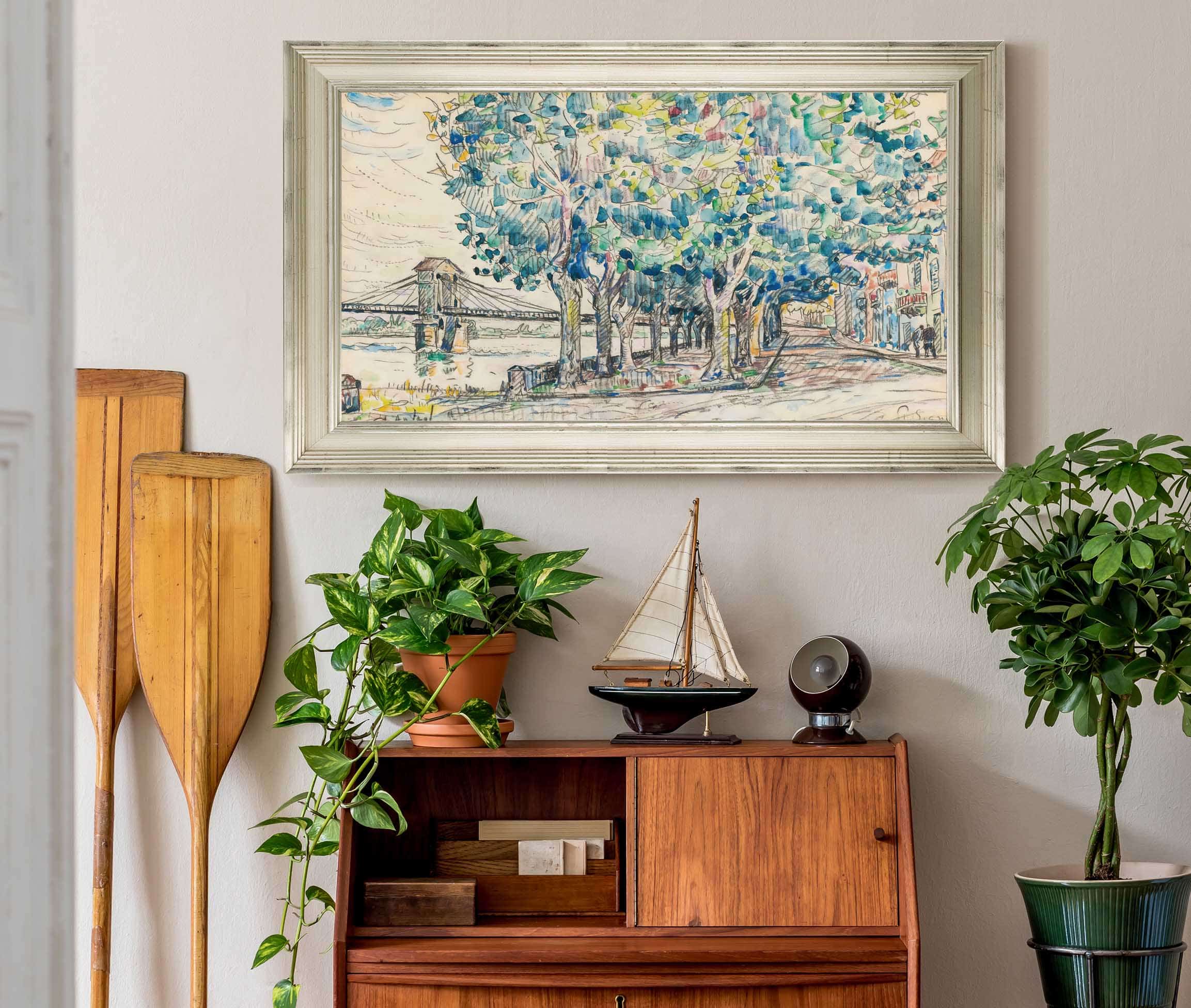 Bourg Saint Andeol by Paul Signac - Image 11