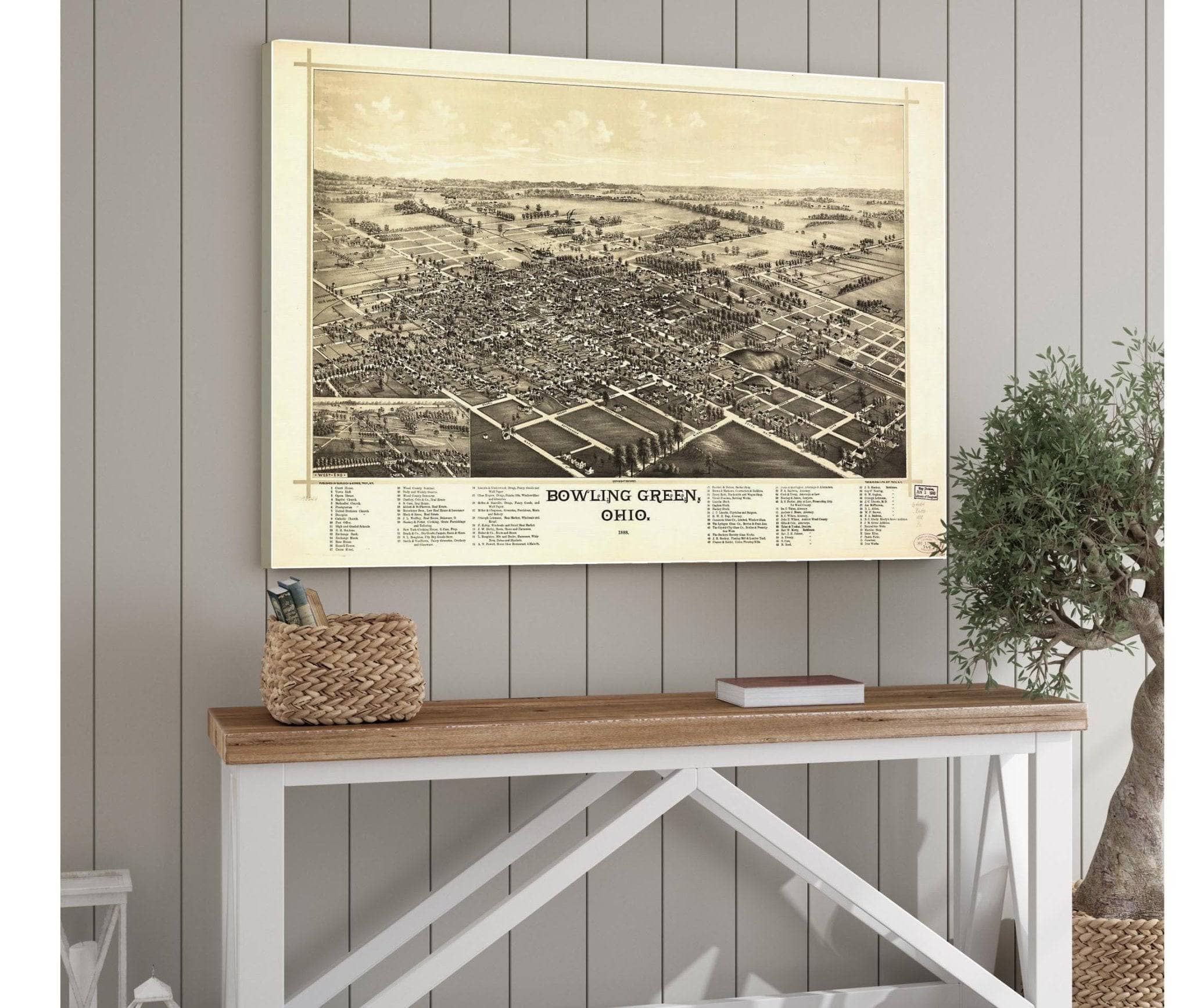 Bowling Green Ohio 1888 State Of Ohio - Image 6