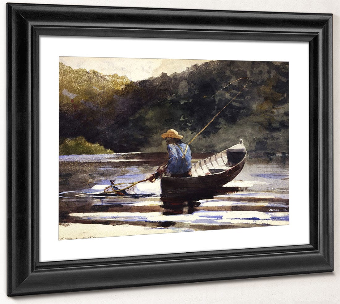 Boy Fishing By Winslow Homer - Image 4