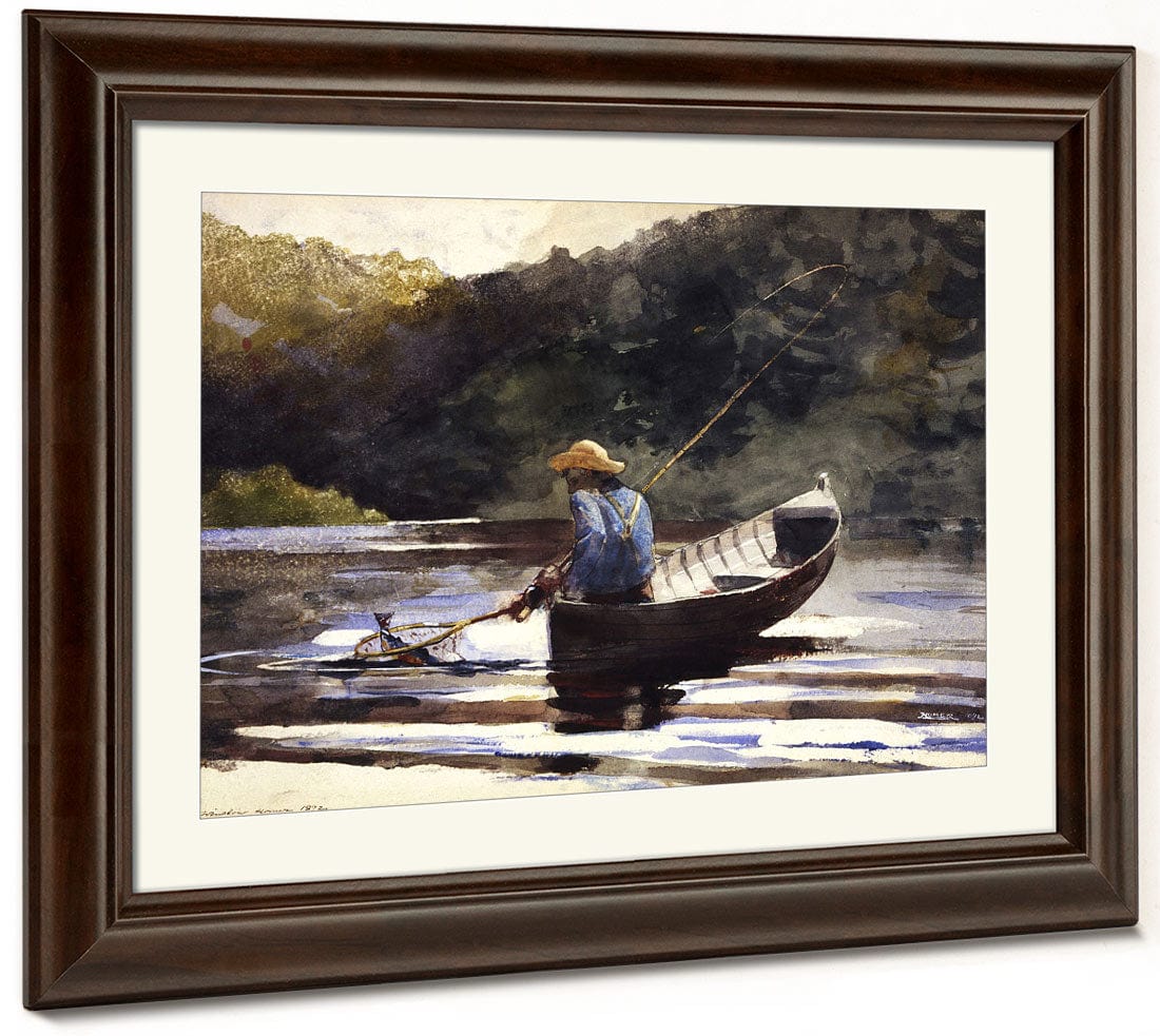 Boy Fishing By Winslow Homer - Image 5