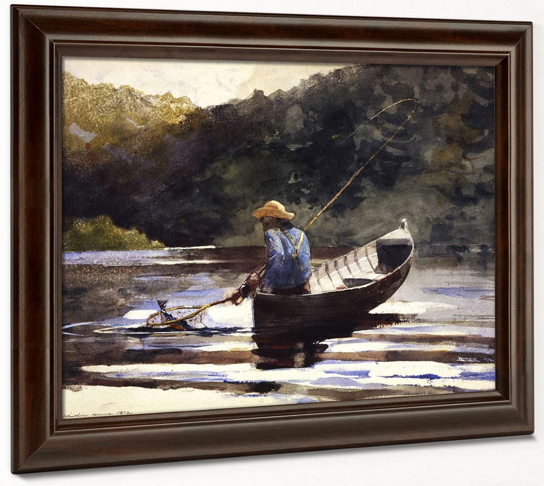 Boy Fishing By Winslow Homer - Image 6