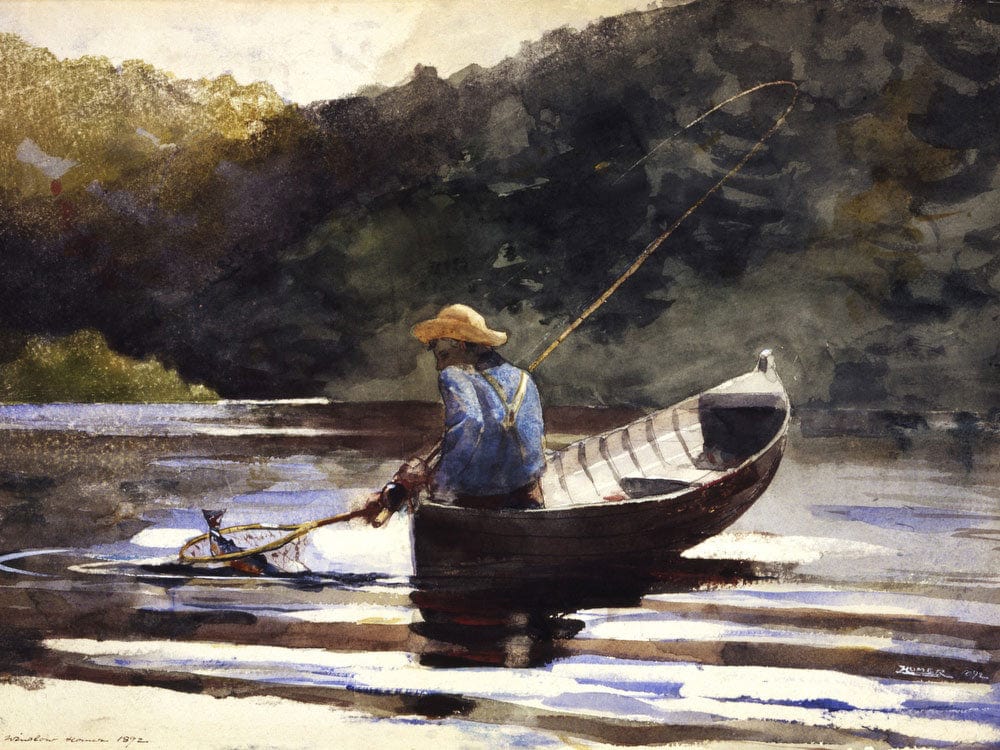 Boy Fishing By Winslow Homer - Image 7