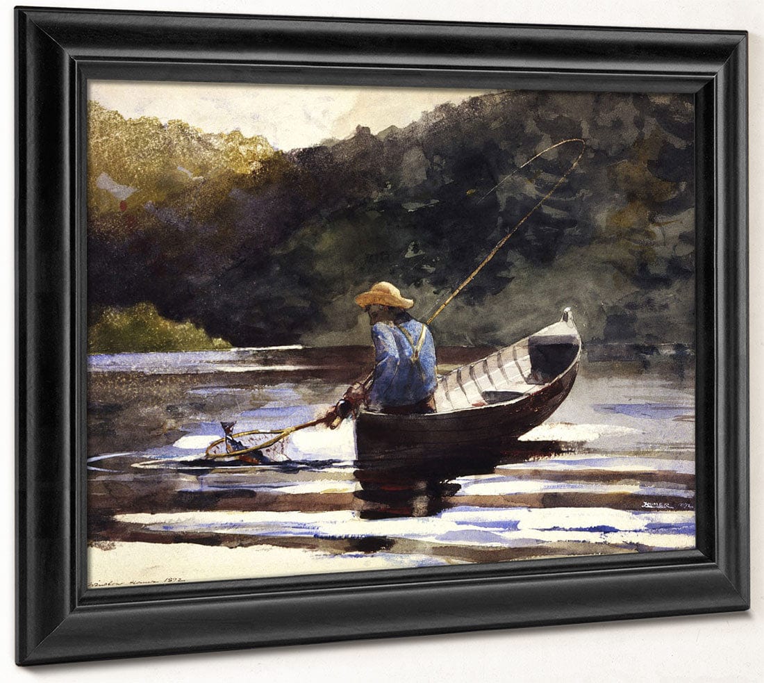Boy Fishing By Winslow Homer - Image 8