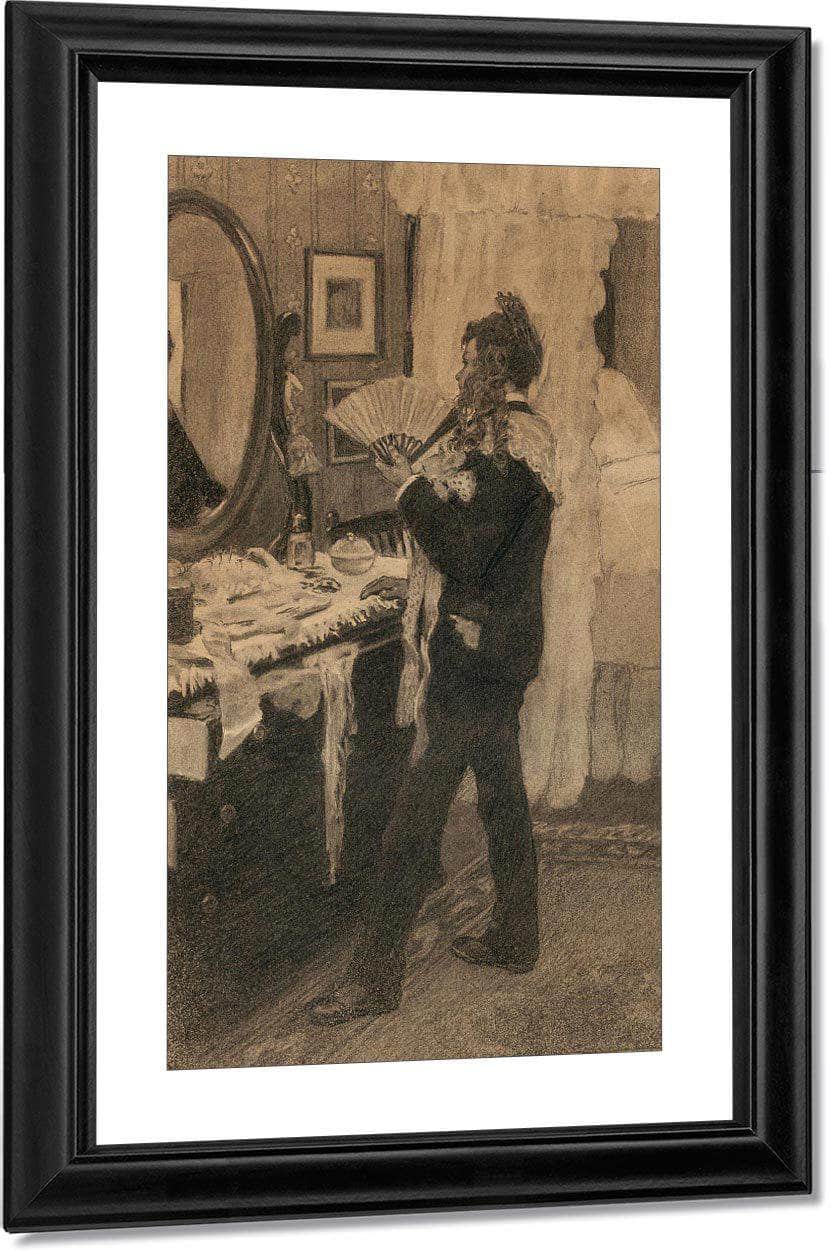 Boy Playing Dress Up Story Illustration By Jessie Willcox Smith - Image 3