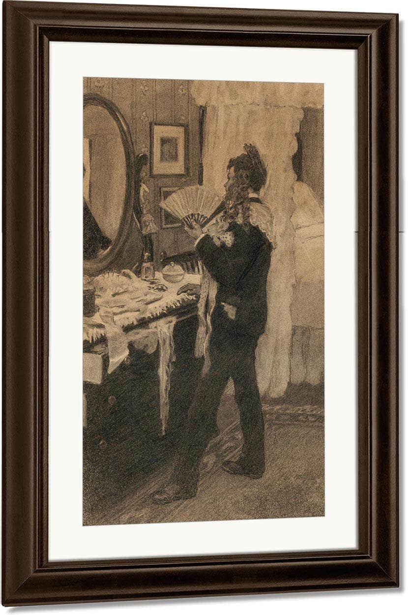 Boy Playing Dress Up Story Illustration By Jessie Willcox Smith - Image 4