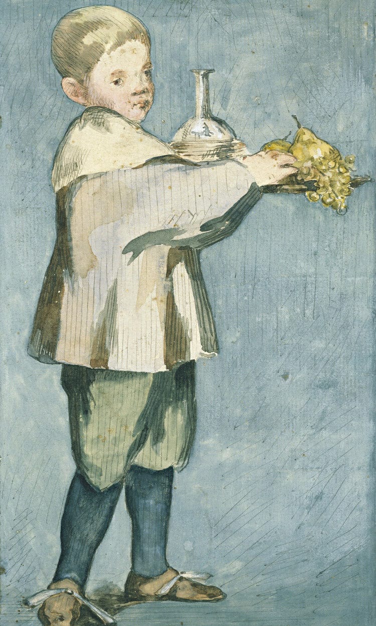 Boy With Fruit By Edouard Manet - Image 6
