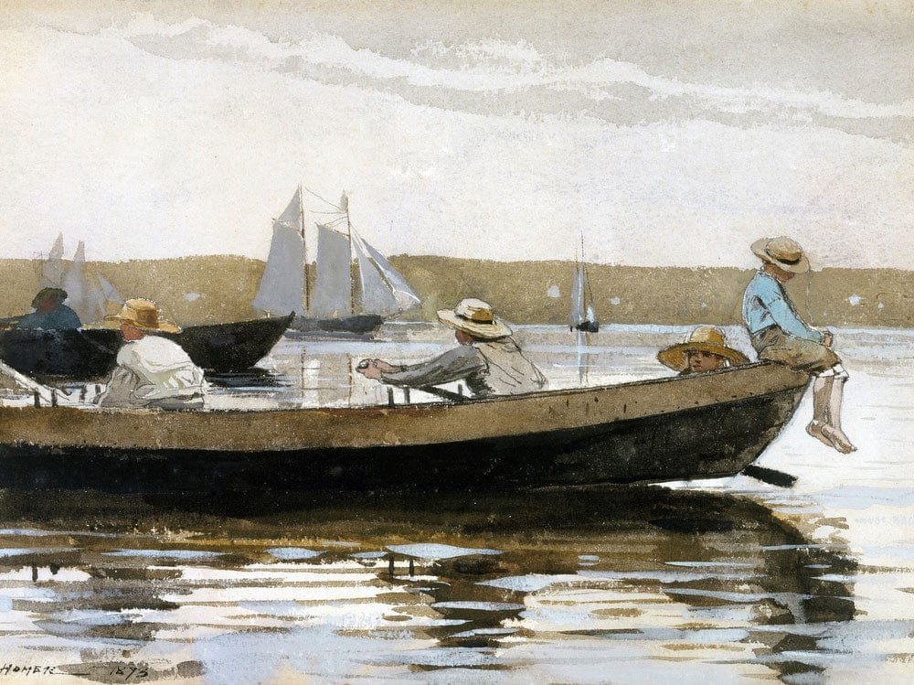 Boys In A Dory By Winslow Homer - Image 7