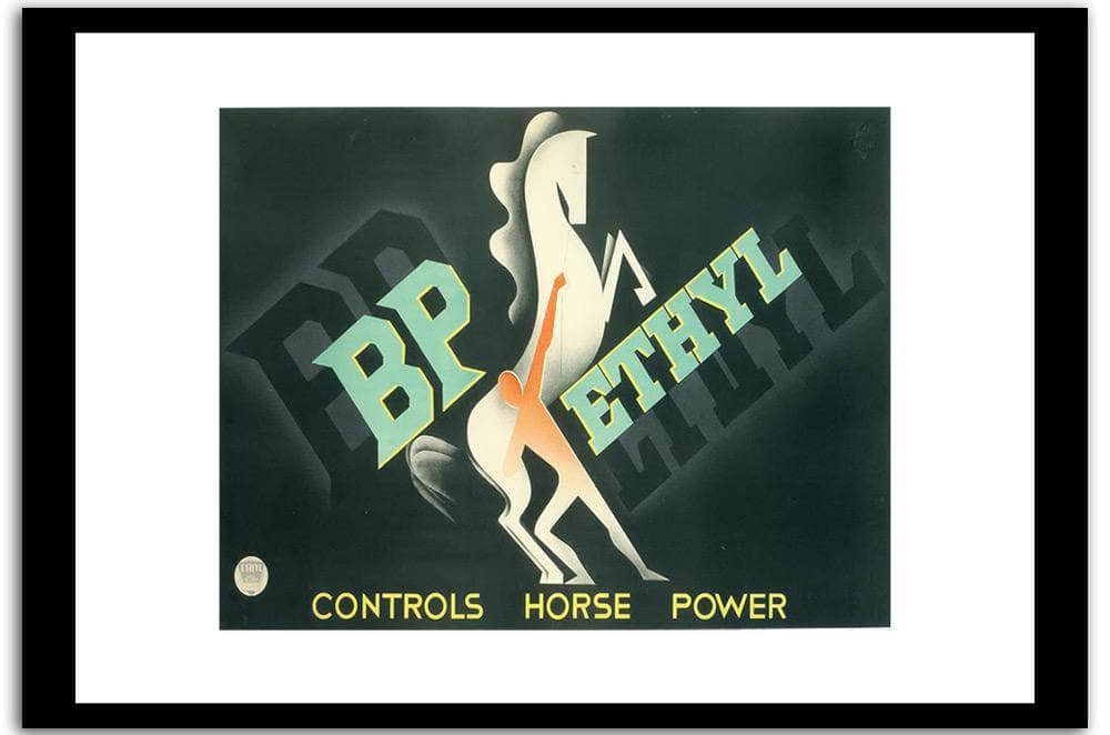 Bp Ethyl Vintage Poster