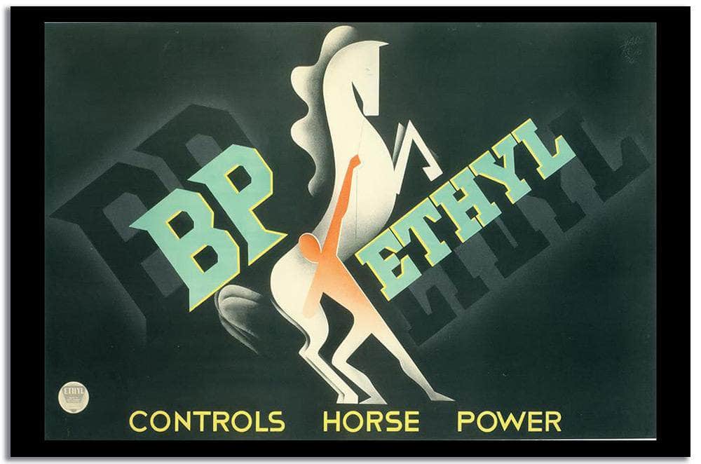 Bp Ethyl Vintage Poster - Image 2