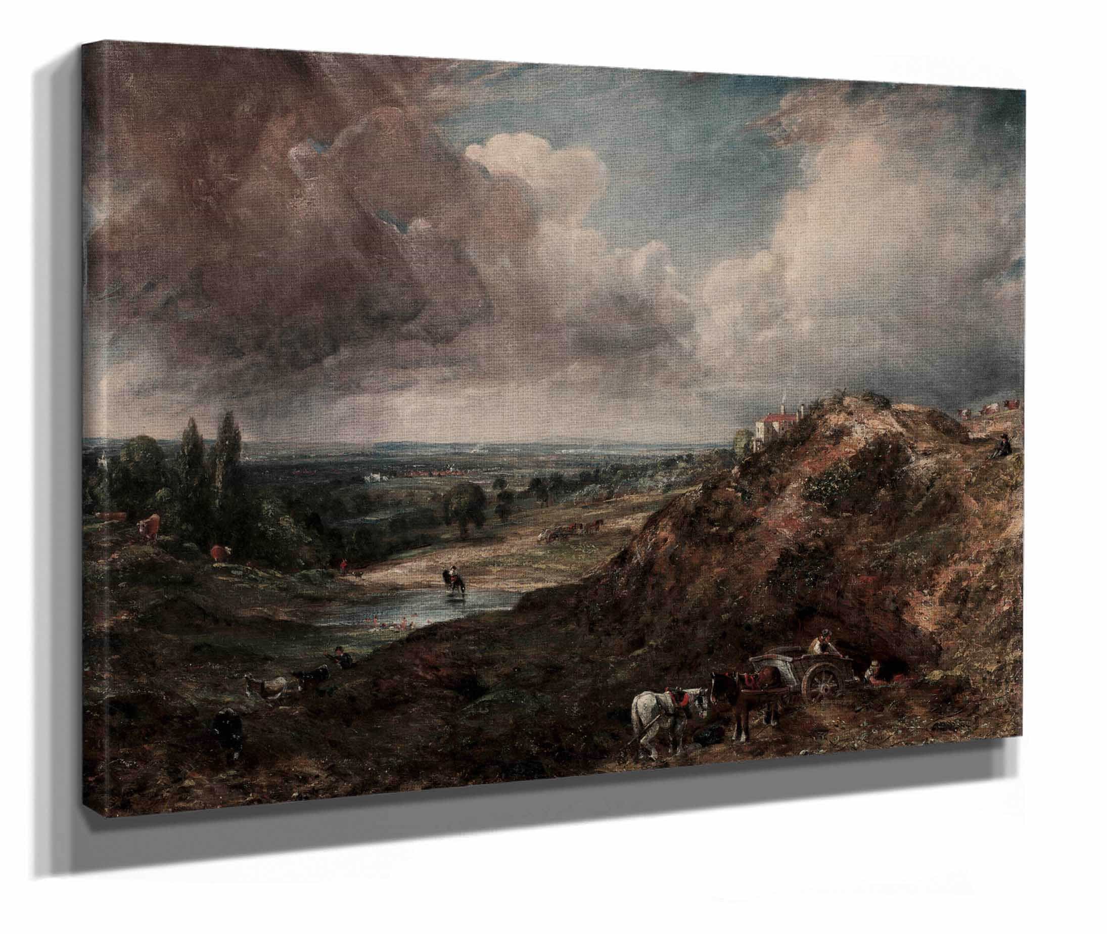 Branch Hill Pond Hampstead by John Constable - Image 2