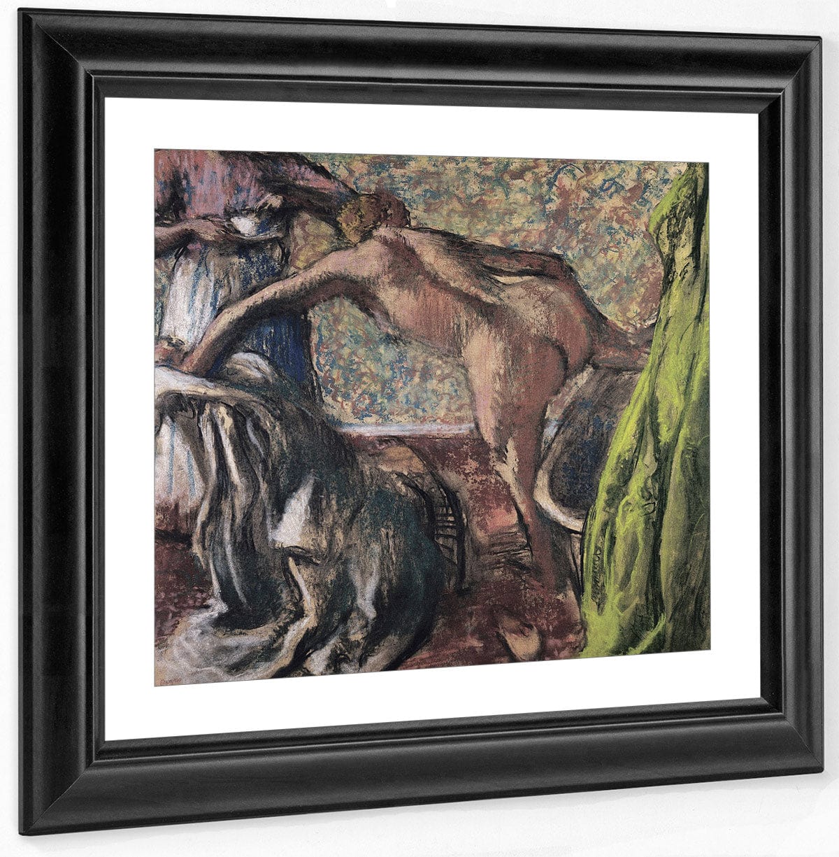 Breakfast After The Bath (The Bath) By Edgar Degas - Image 2