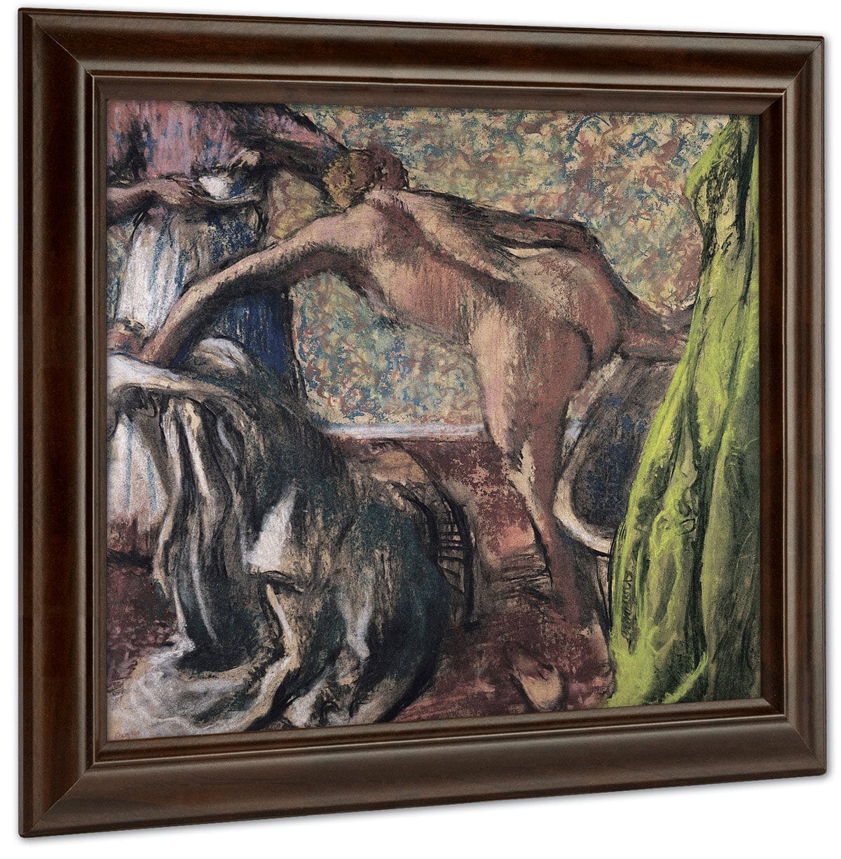 Breakfast After The Bath (The Bath) By Edgar Degas - Image 4