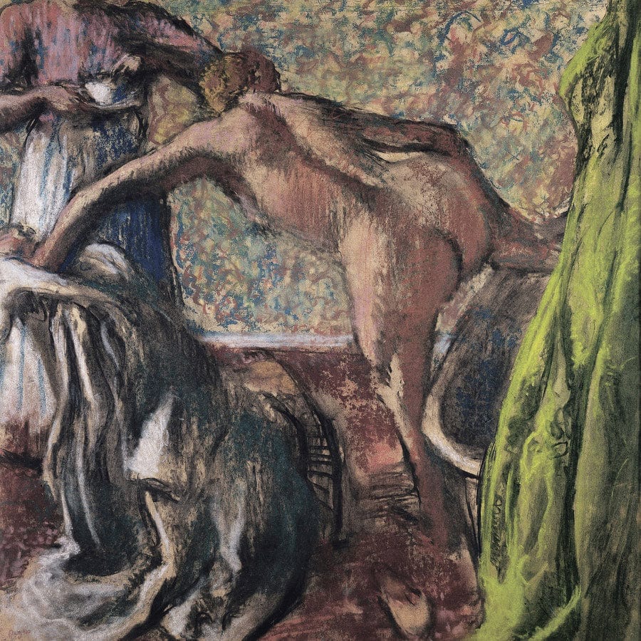 Breakfast After The Bath (The Bath) By Edgar Degas - Image 5