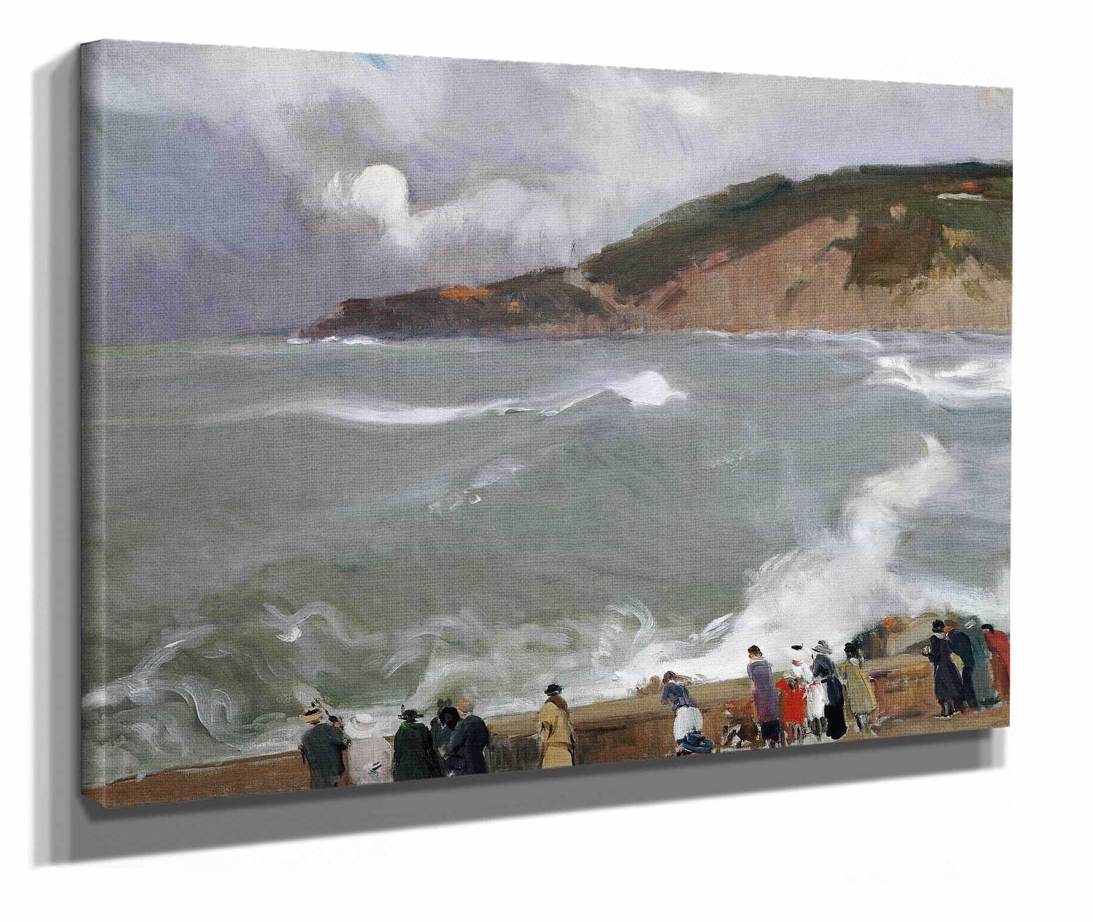 Breakwater San Sebastian by Joaquin Sorolla - Image 2