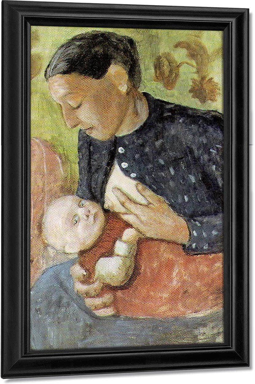 Breast Feeding Mother By Paula Modersohn Becker - Image 7