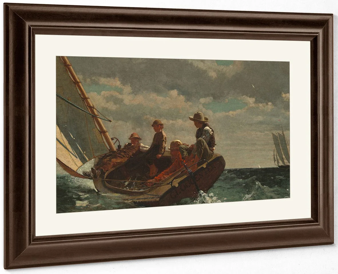Breezing Up (A Fair Wind) By Winslow Homer - Image 3