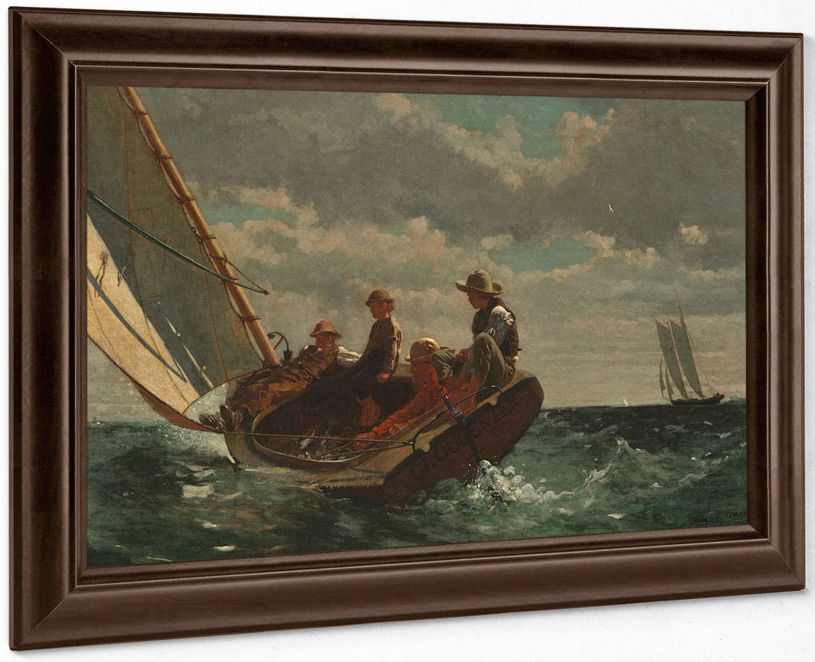 Breezing Up (A Fair Wind) By Winslow Homer - Image 4
