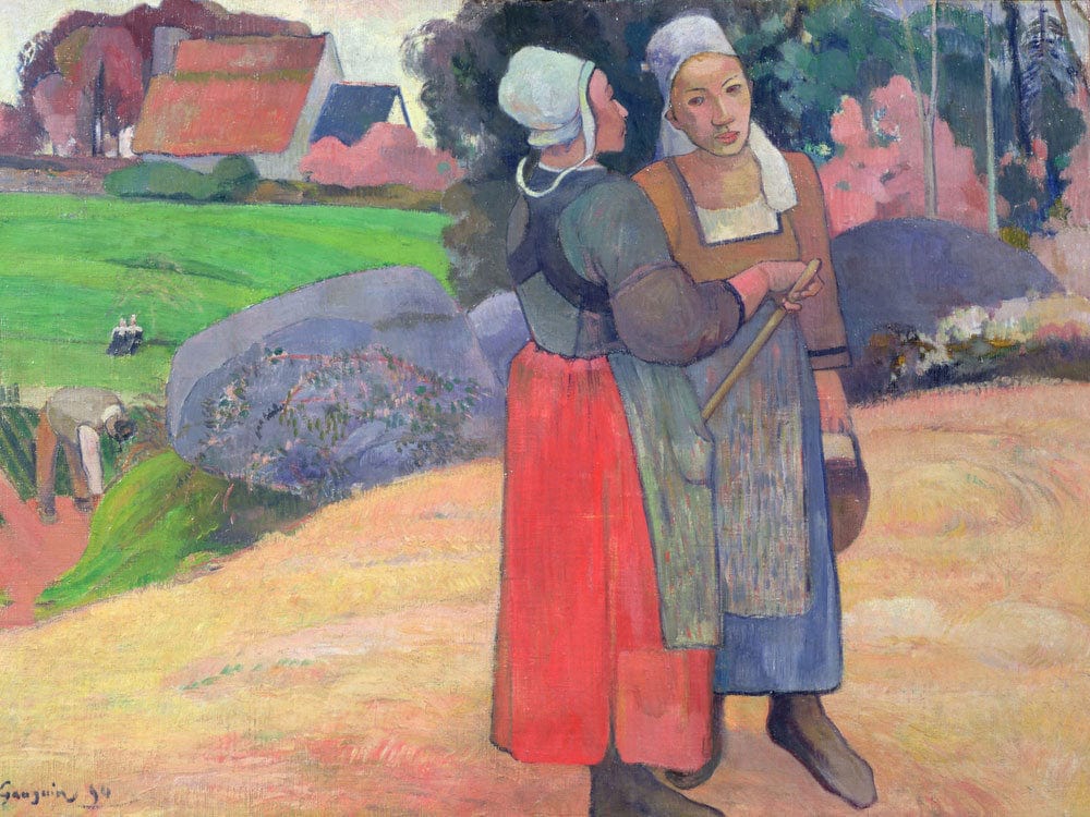 Breton Peasants By Paul Gauguin - Image 5