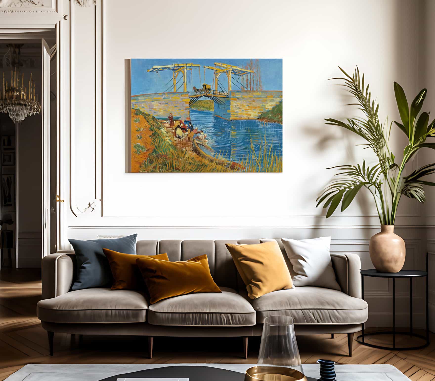 Bridge At Arles By Vincent Van Gogh - Image 3