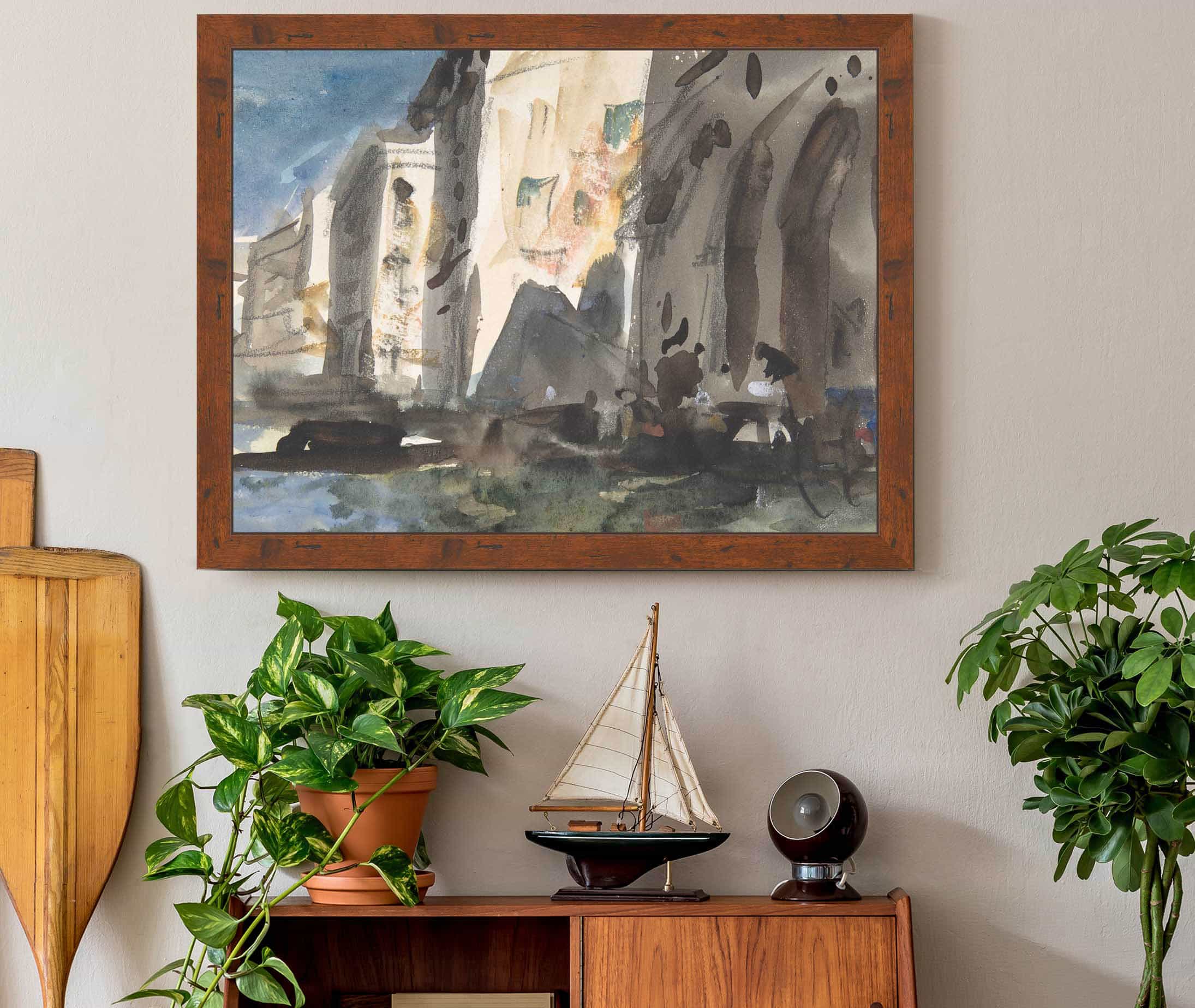 Bridge On The Grand Canal Venice by Hercules Brabazon Brabazon - Image 3