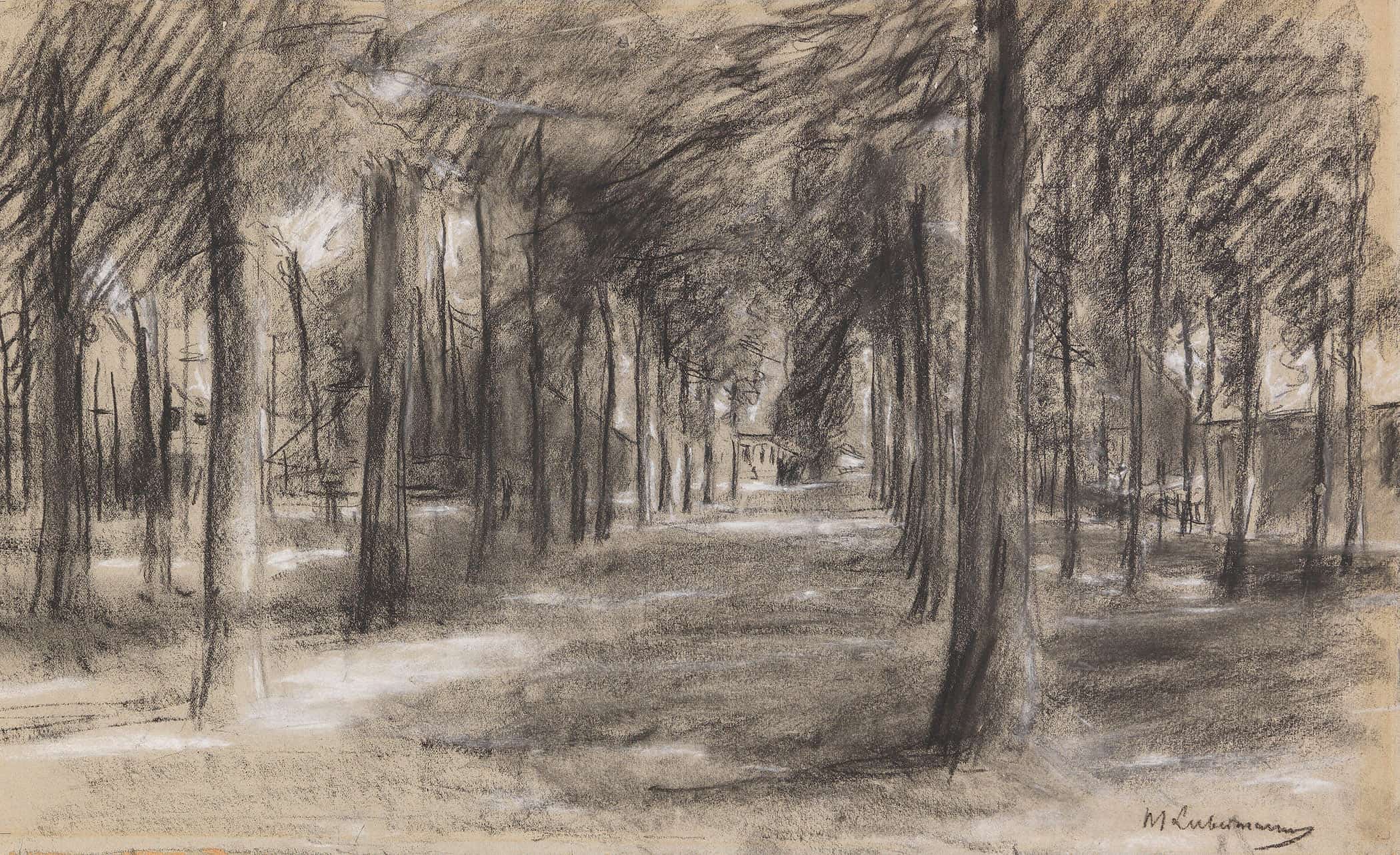 Brink Dorfanger In Laren by Max Liebermann - Image 2