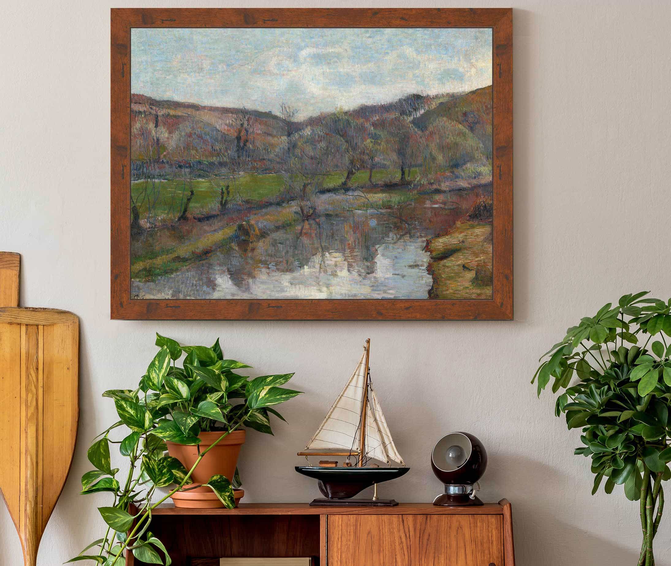 Brittany Landscape by Paul Gauguin - Image 3