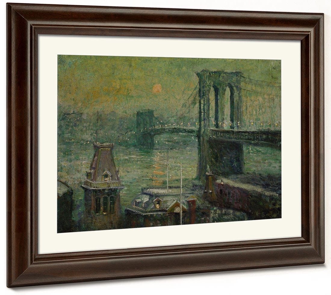 Brooklyn Bridge By Ernest Lawson - Image 5