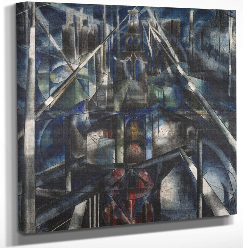 Brooklyn Bridge By Joseph Stella