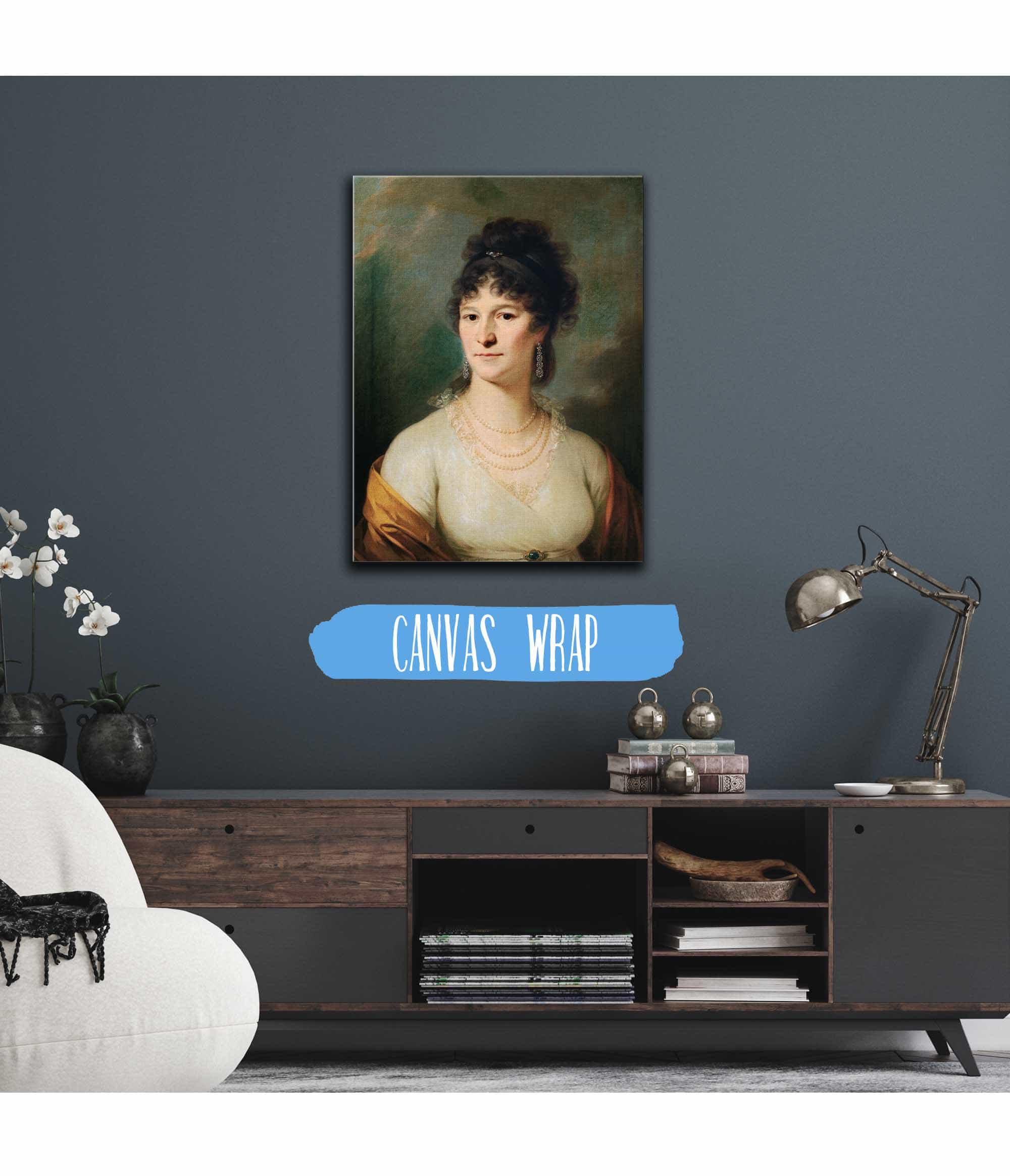Brustbild Einer Dame by Johann Baptist Von Lampi The Elder - Image 3