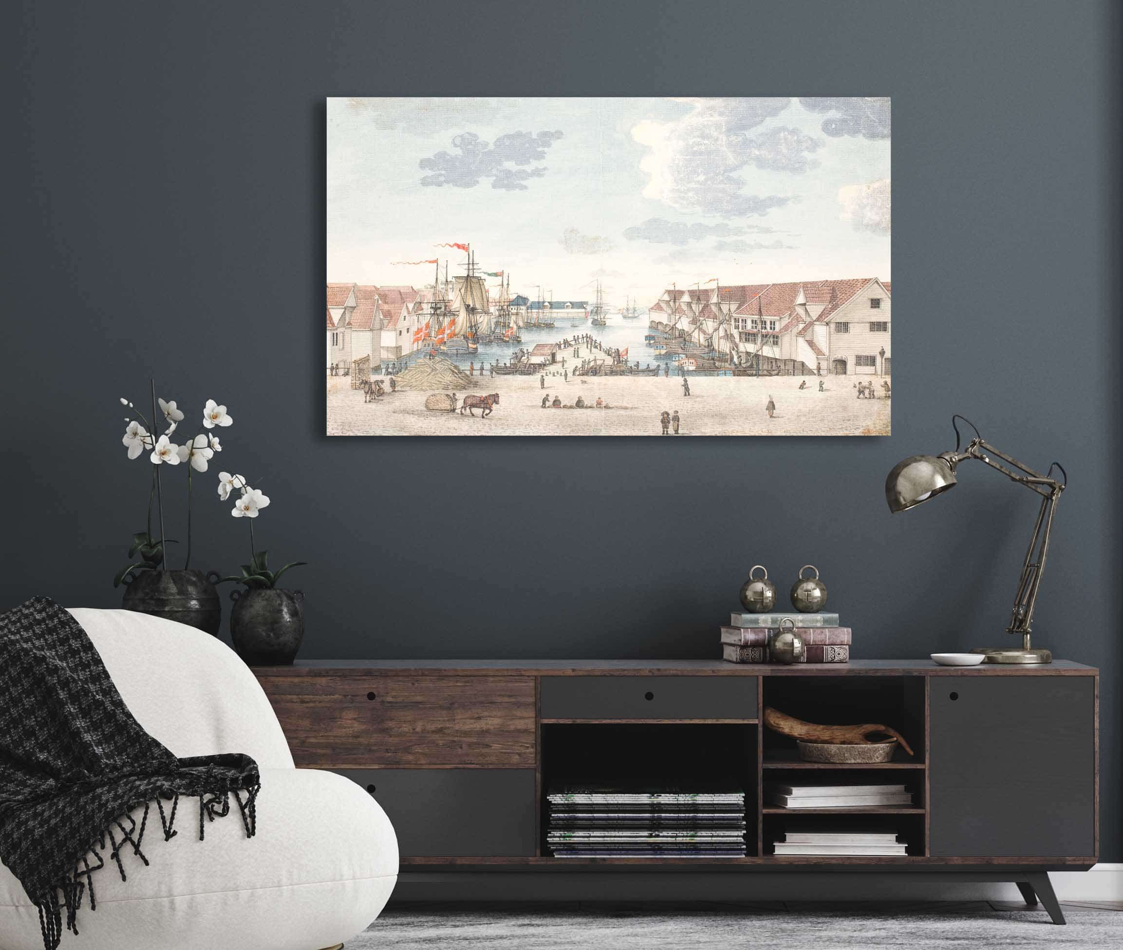 Brygge I Bergen by Johan Christian Dahl - Image 5