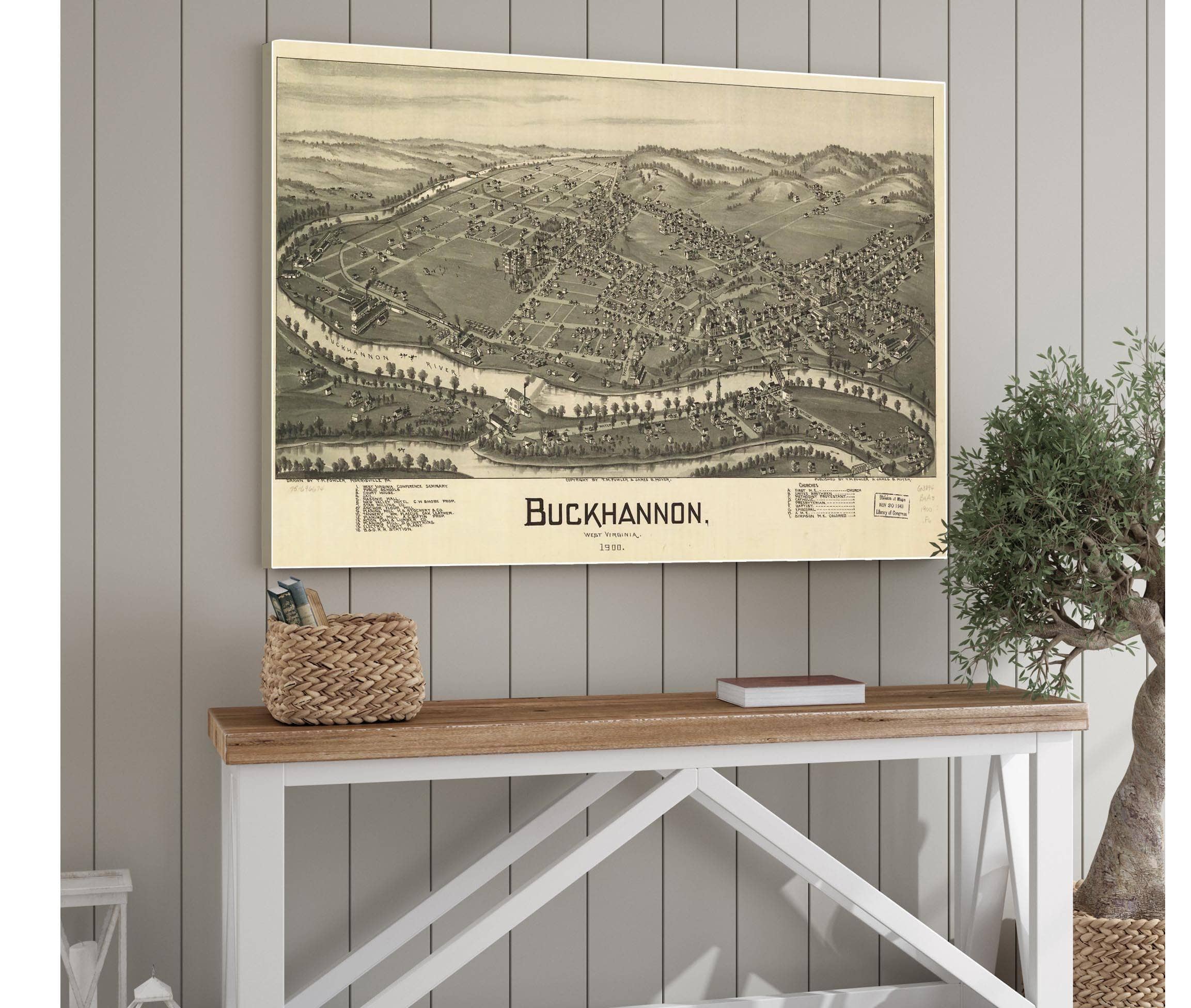 Buckhannon West Virginia 1900  State Of West Virginia - Image 6