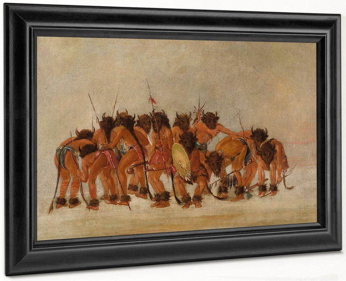 Buffalo Dance, Mandan By George Catlin - Image 6